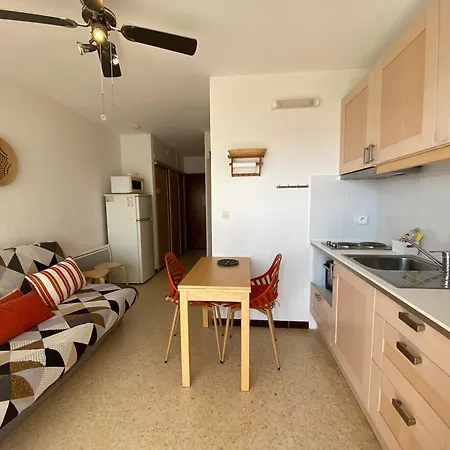 Apartament 19m² Avec Balcon, Proche Thermes Et Etang De Thau - Parking Public - Animaux Admis - Fr-1-503-46 *